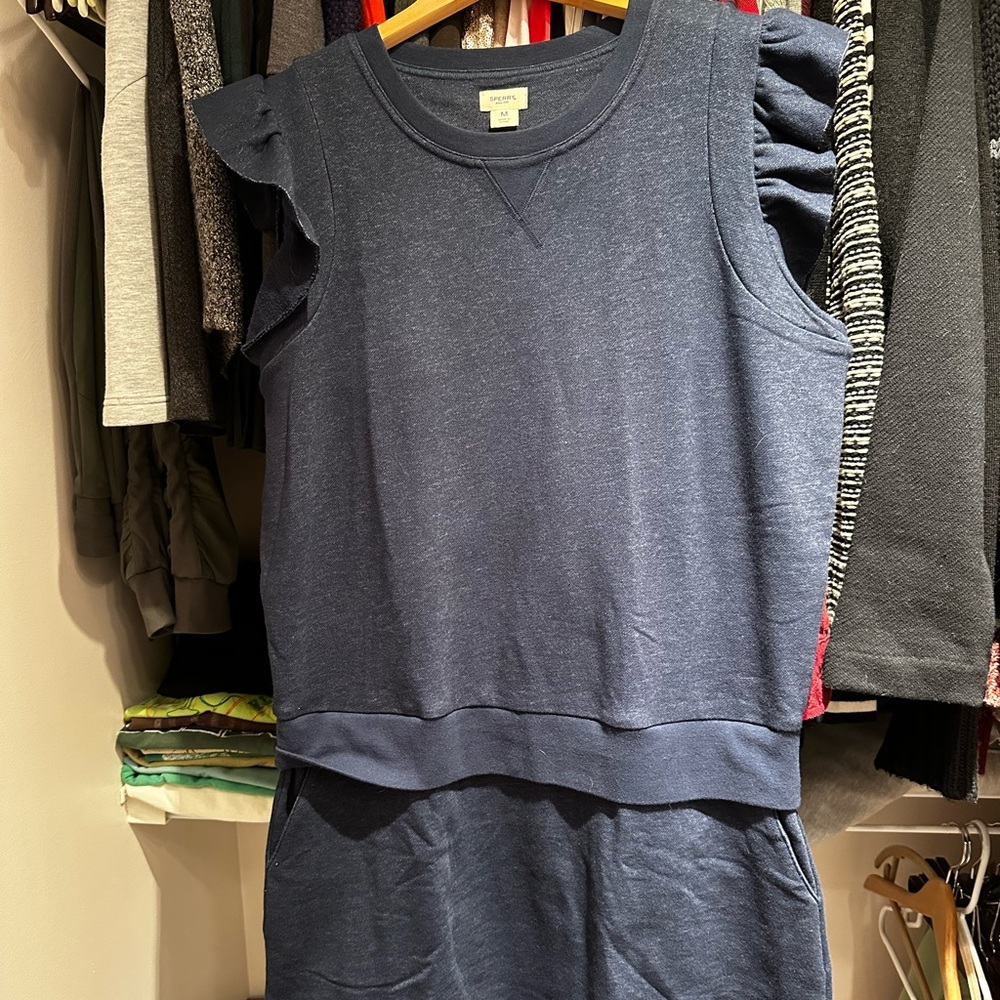 Sperry navy blue dress